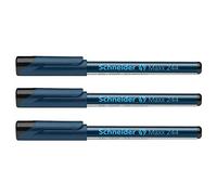 Schneider Maxx 244 CD/DVD/BD Marker Pens 0.7 mm Pack of 3 Black