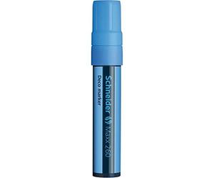 Schneider Maxx 260 Chalk Marker Set of 3 Large Paste 5-15 mm Light Blue