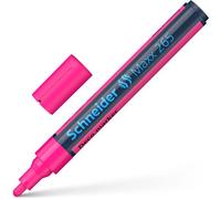 Schneider Maxx 265 Chalk Marker Odourless Liquid Chalk Bullet Tip 2mm-3mm Line Width Pink (Pack 10) - 126509