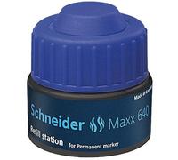 Schneider Maxx 640, Pen Refill Station Refill for Maxx 130/133, 30 ml, Blue blue