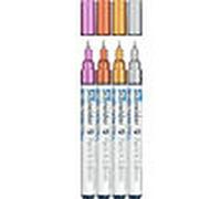 Schneider Optics Metallic Marker Paint-It 010 0.8mm – Set 1-4 Assorted Colours