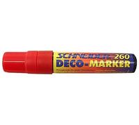 Schneider Novus 126002 260 Deco Marker 4 + 7 + 15 mm Red