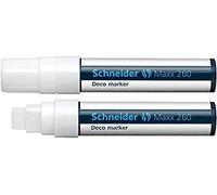 Schneider Novus 126049 Deco-Marker Schneider 260, 4+7+15 mm, White