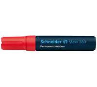 Schneider Novus Permanent Marker 280, Red, Knitting Thickness 4 + 12 mm
