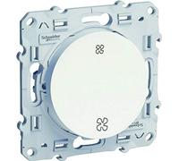 Schneider Odace Electric SC5S52A233 Extractor Fan Switch White