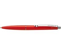 Schneider, Office 132902 Writing Instruments AA8 Ballpoint Pen with Push Mechanism M Red Barrel Colour Red