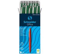 Schneider Office Ballpoint Pen M Tip Green Pack of 20