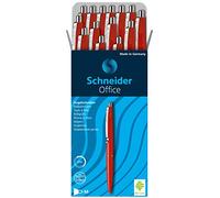 Schneider Office Ballpoint Pen M Tip red Pack of 20