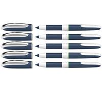 Schneider One Change Rollerball Pen - Red - 0.6mm Line - Right & Left Handed - Pack of 5