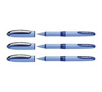 Schneider One Hybrid N Paste Needle 03 Blue Ink Rollers Pack of 3