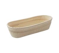 Schneider Rattan 1kg Bread Proofing Long Basket - 340x130mm
