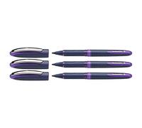 Schneider Pack of 3 One Business Ultra Smooth 06 Rollerball Pens, Purple