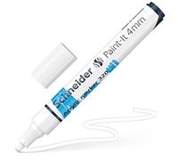 Schneider Paint-It Acrylic Pen with 4mm Bullet Tip, High Coverage Acrylic Paints for Wood, Canvas, Stone and More - 120249