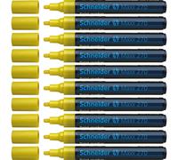 Schneider Paint Marker Maxx 270燫ound Tip 1-3爉m, able Tip Yellow