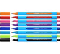 Schneider Slider Edge XB (Extra Broad) Ballpoint Pen, 1.4 mm, Light Blue Barrel,