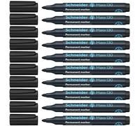 Schneider 130 Bullet Tip Permanent Marker - Black (Pack of 10)