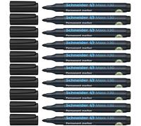 Schneider 130 Bullet Tip Permanent Marker - Black (Pack of 10)