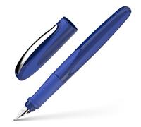 Schneider Ray 168215 Fountain Pen Right-Handed with Standard Ink Cartridge Royal Blue Space Blue