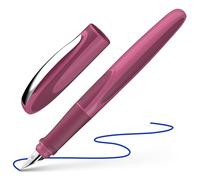 Schneider Ray fountain pen (right-handed, incl. Standard ink cartridge royal blue) boysenberry