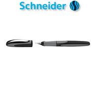Schneider Ray fountain pen (right-handed, incl. Standard ink cartridge, royal blue, 1 piece, onyx