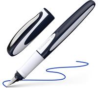 Schneider Ray Fountain/Rollerball Pen Includes Cartridge Blue Ink - Medium