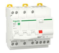Schneider Resi9 RCBO 3P+N 25A B-Curve 300mA 6kA - R9D64725