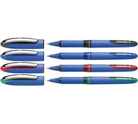 Schneider Roller One hybrid C 05, tip cone, 0.5 mm, assorted colors, case of 4