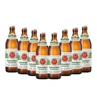 Schneider’s Bayrisch Hell German Helles Lager - 8 x 500ml Bottles | Premium Bavarian Beer | Authentic German Lager | Crisp & Smooth | 4.9% ABV