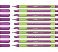 Schneider Schreibgeräte Line-Up, 0.4 mm Pack of 10, Electric Purple