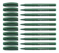 Schneider Schreibgeräte TOPWRITER 147 Pens 0.6 mm Pack of 10 Green