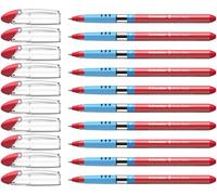 Schneider Slider 151002 Ballpoint Pen F Pack of 10 Red