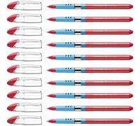 Schneider Slider 151202 Ballpoint Pens XB Tip Pack of 10 Red red 10 count (Pack