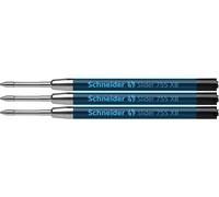 Schneider Slider 755 Ballpoint Refill, Permanent XB Black, Blister Pack of 3 Bla