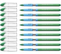 Schneider Slider Ballpoint Pen with Soft-Grip Handle M Pack of 10 Green