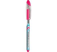 Schneider Slider Basic Ballpoint Pens Pack of 3 Extra Wide Pink Paste