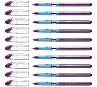 Schneider Slider Memo XB 151208 Ballpoint Pen Purple Pack of 10