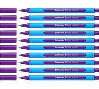 Schneider Slider Edge 152208 Ballpoint Pen with Cap Model Pack of 10 Purple