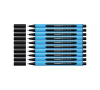 SCHNEIDER Slider Edge XB Ballpoint Pens with Triangular Rubber Barrel - Pack of 3 - Black