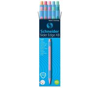 Schneider Slider Edge XB Pastel 152220 Ballpoint Pen Box of 10 Assorted Colours