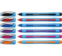 Schneider Slider Memo 150296 Ballpoint Pen Case XB Tip Pack of 6