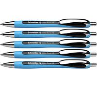 Schneider SCH132501 Xb Rave Retractable Viscoglide Ballpoint Pen - Black