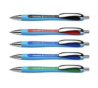 Schneider Slider Rave XB Ballpoint Pen (Indelible Refill, Made in Germany) (Pack of 5)