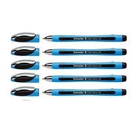 Schneider Slider XB Ballpoint Pens Pack of 5 Paste Large Rubber Comfort Black