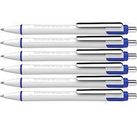 Schneider Slider Xite Ballpoint Pen (Ink Colour: Blue, Line Width XB, Indelible Refill) Pack of 6 Blue