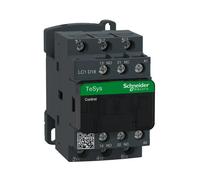 Schneider Electric Contactor LC1D18B7 TeSys D – 3P (3NO) 1NC+1NO Aux 24VAC 18A 7.5kW 1 pc