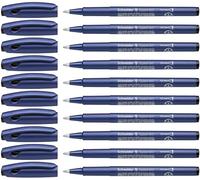 Schneider Topball 847 Rollerball Pen - Black (Pack of 10)