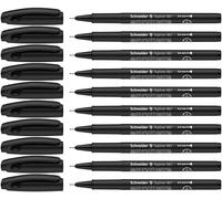Schneider Optics Fineliner Pen Topliner 967 – Black – Pack of 10