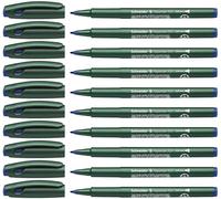 Schneider Topwriter 157 Felt-Tip Pen 0.8 mm Blue Pack of 10