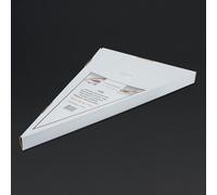 Schneider White Disposable Piping Bags 54.5cm (Pack of 100) - GT125