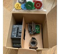Schneider Electric Harmony XB4R - Wireless Push Button Switch and Configurable Receiver Unit Set with 10 Coloured Caps, Metal, 24…240 V AC/DC, 22 mm Mount, XB4RFA02